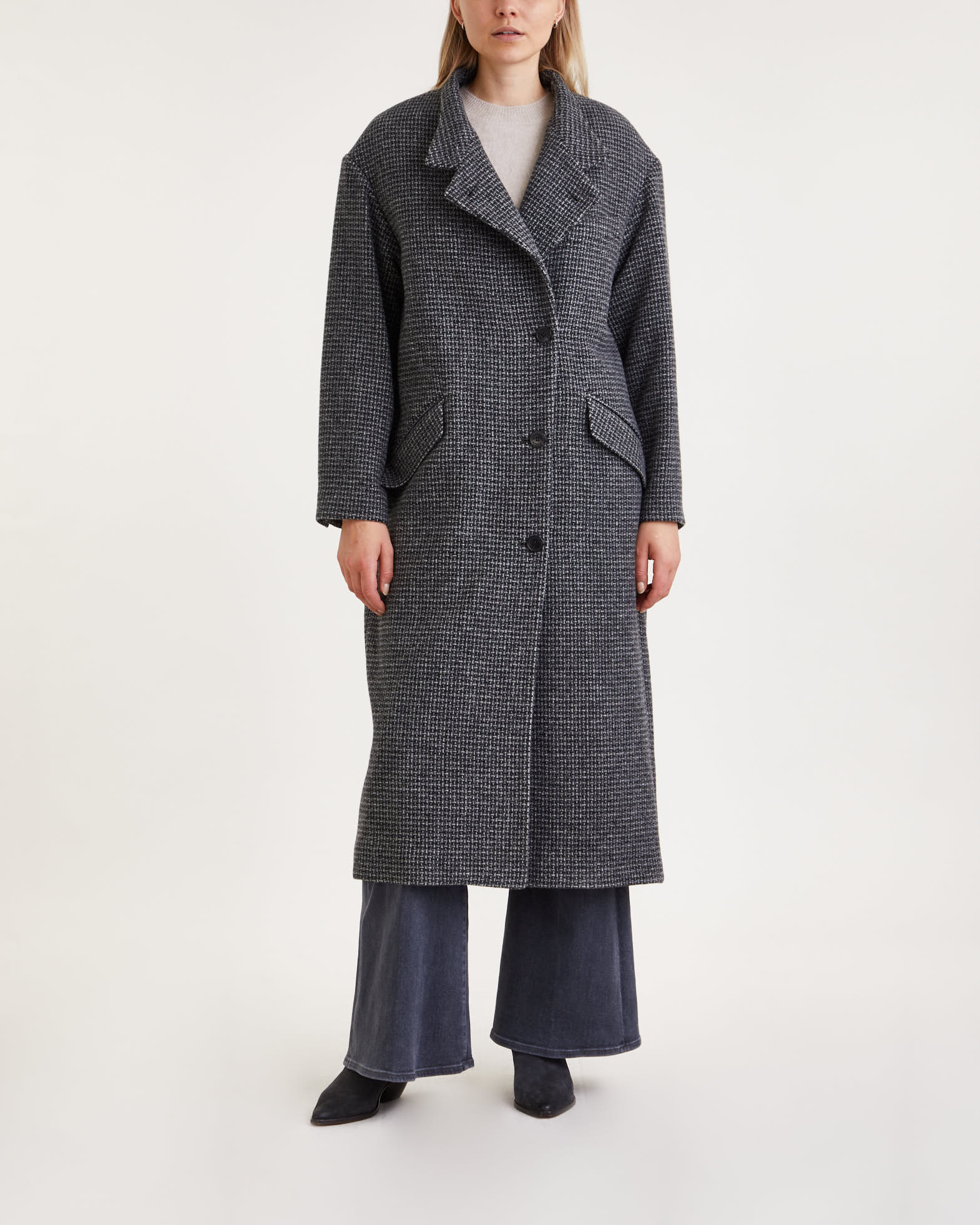 Isabel Marant Étoile Coat Sabine Grey EUR