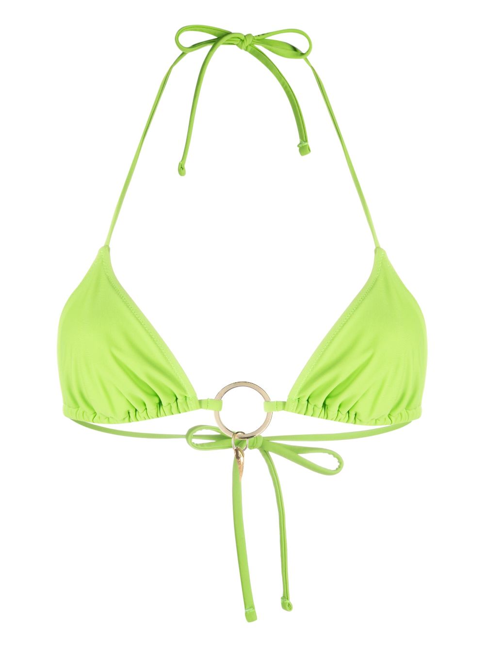 Logo-charm bikini top - 01059