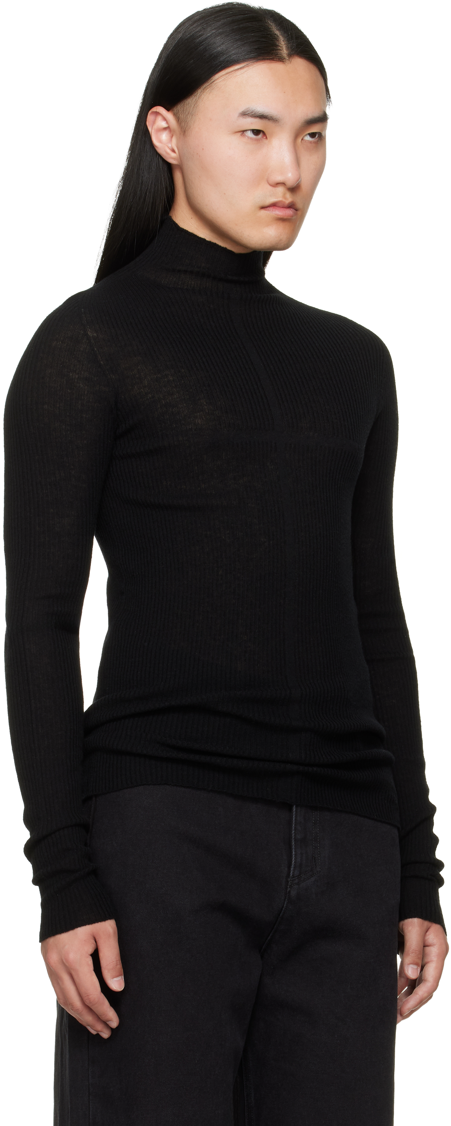 Black Forever Knit Turtleneck