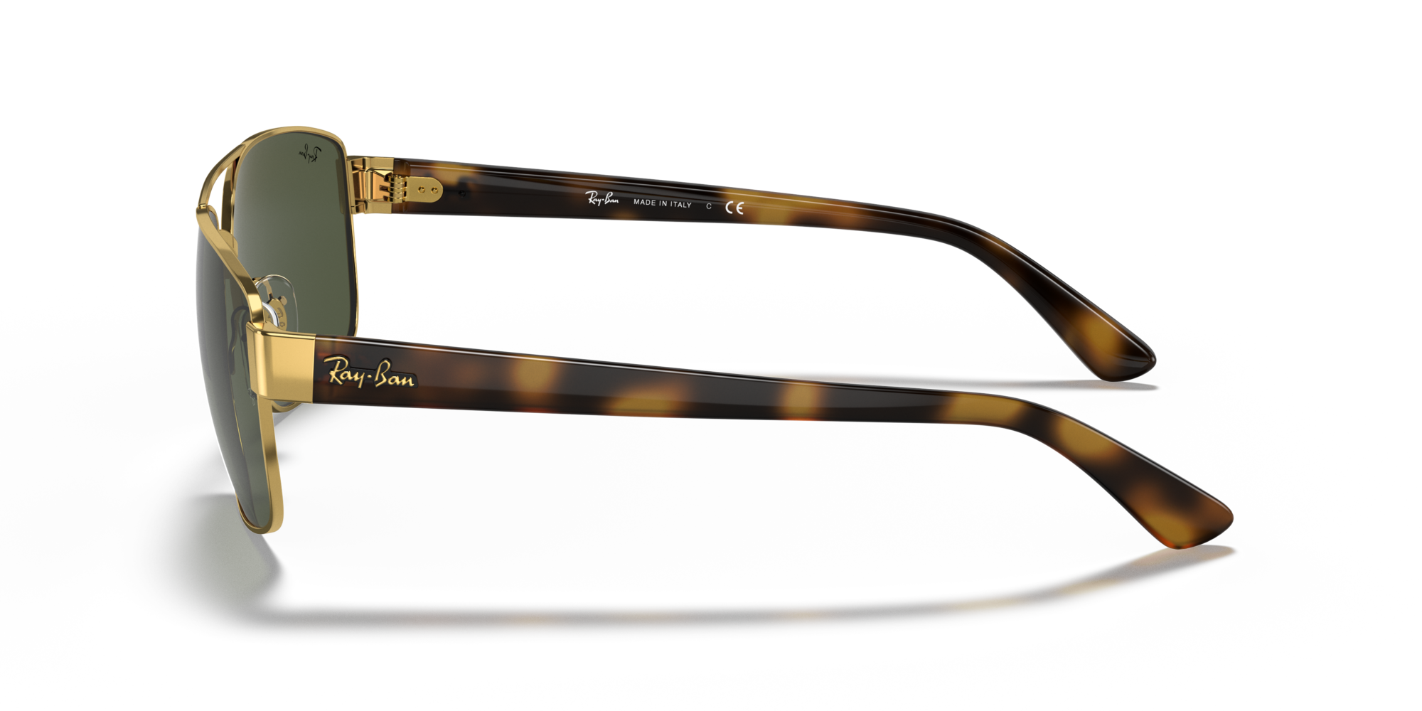Ray - Ban Man Ray - Ban RB3663 001/31 Sunglasses Metal Gold G15 Geometric Norma
