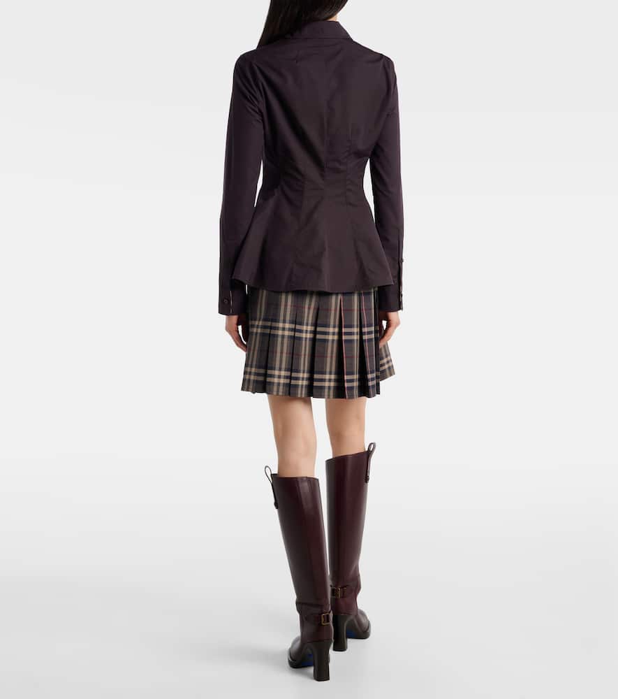 Eliza cotton poplin shirt