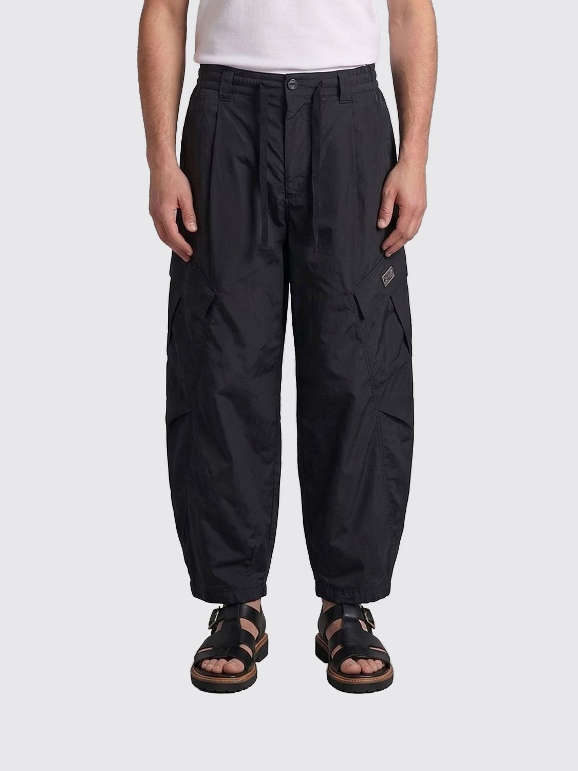 Pants Men color Black