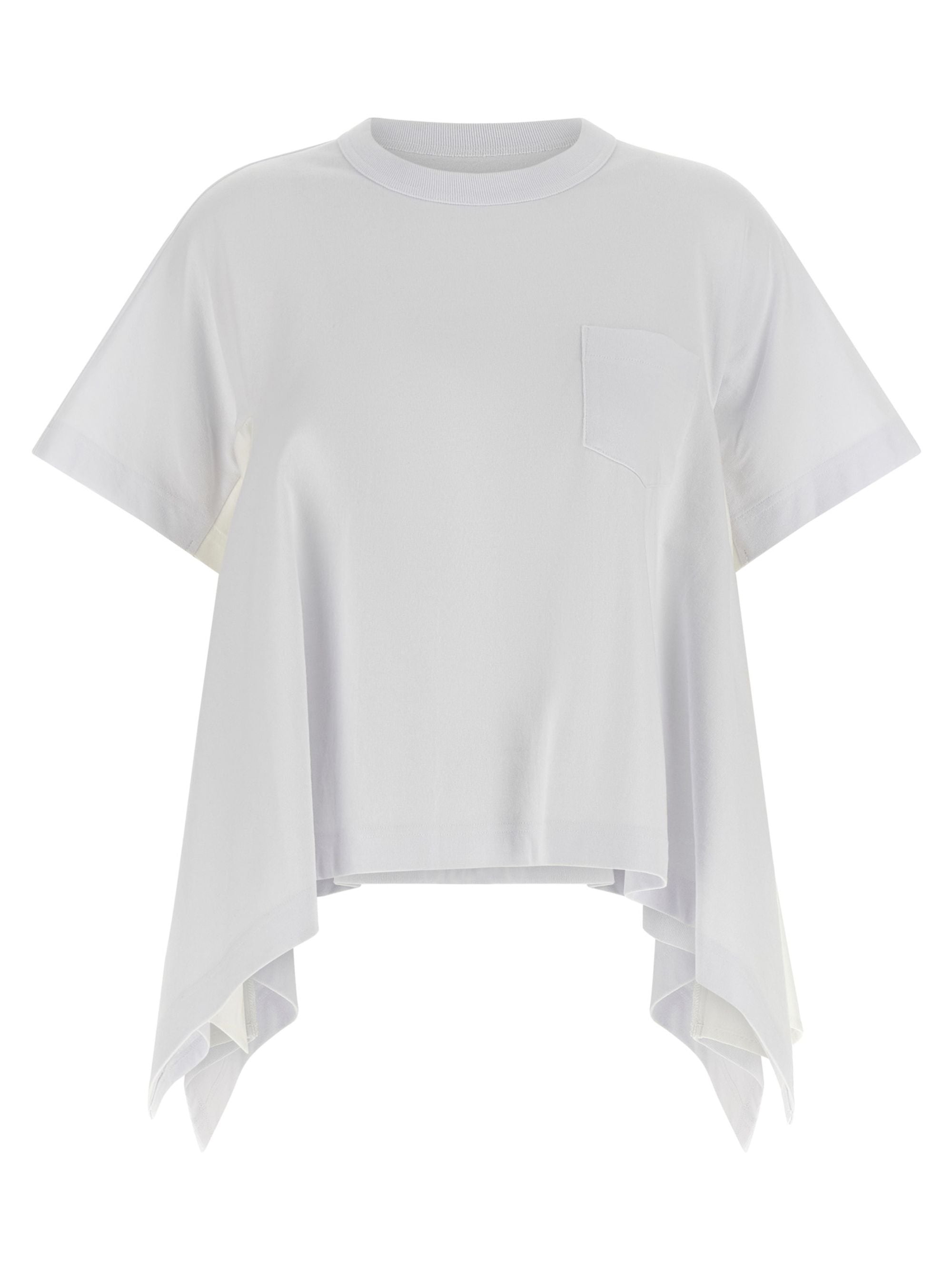 Light Weight Denim X Cotton Jersey T-Shirt