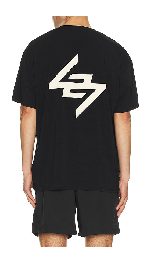 247 DNA Graphic Tee in Jet Black - Black. L also in M, S, XL/1X