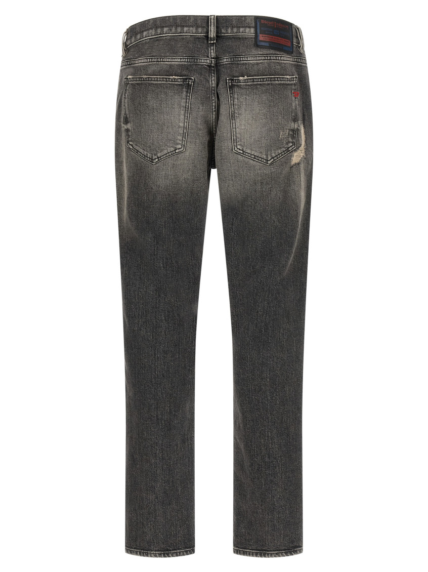 Diesel - 2019 d strukt jeans distressed detailing