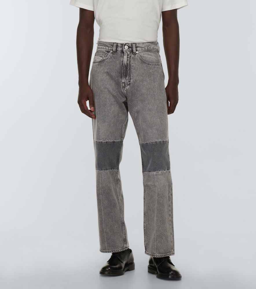 Extended Third Cut straight jeans