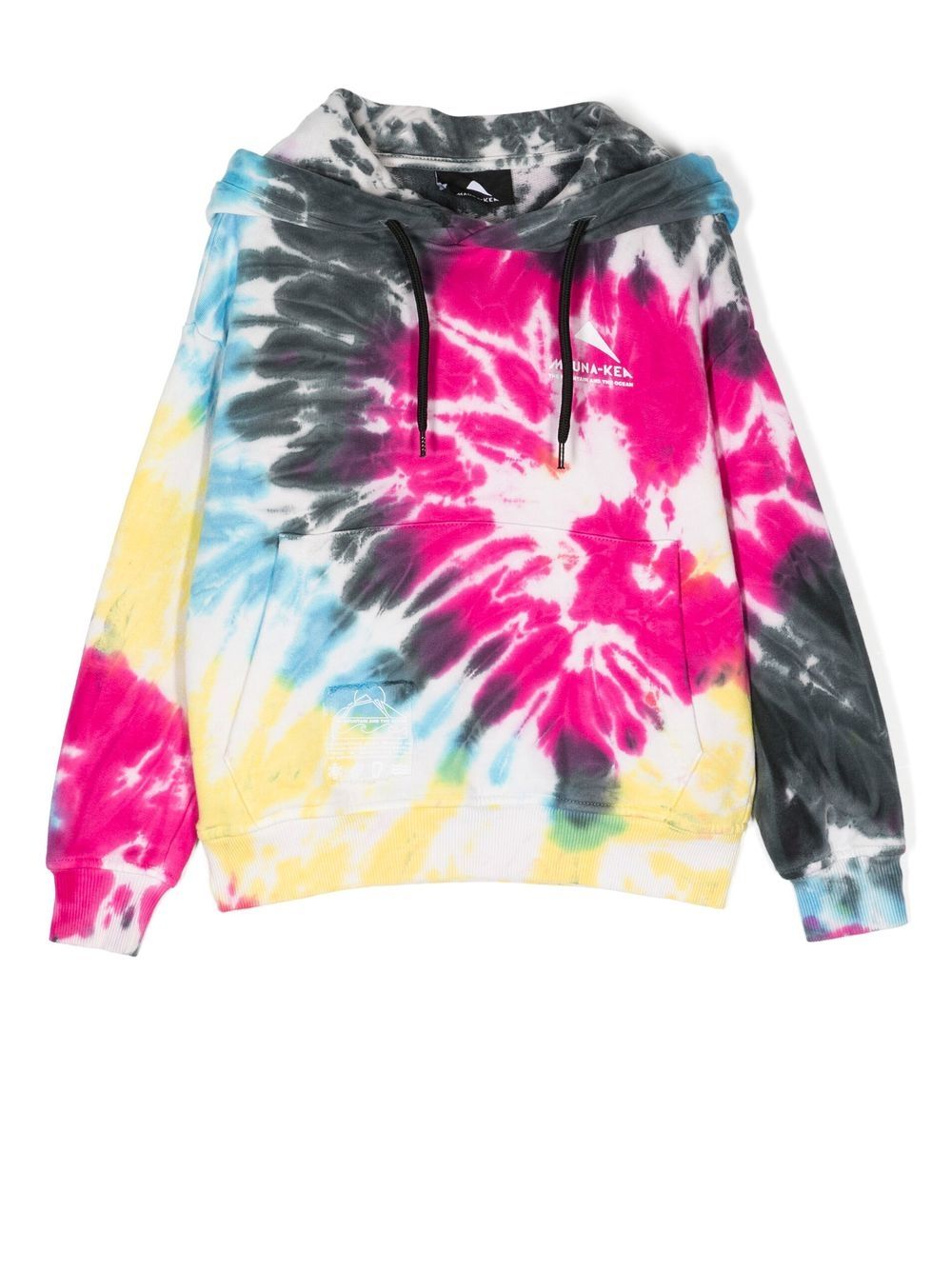 Tie-dye cotton hoodie - Pink