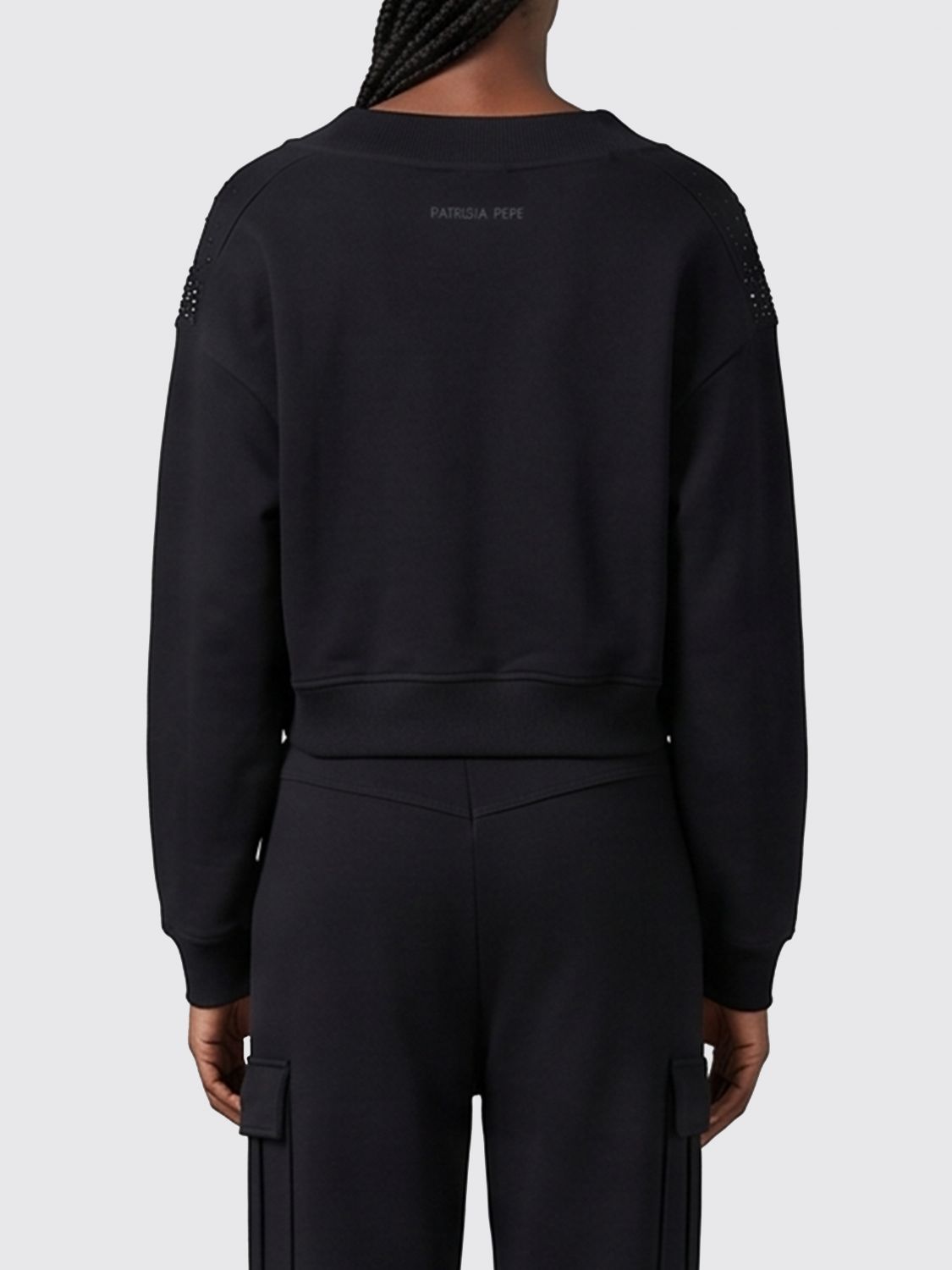 Sweatshirt Woman color Black