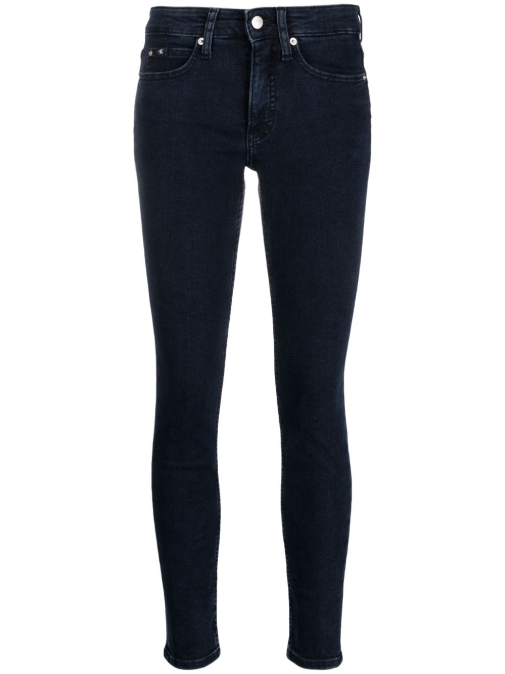 Mid-rise skinny jeans - Blue