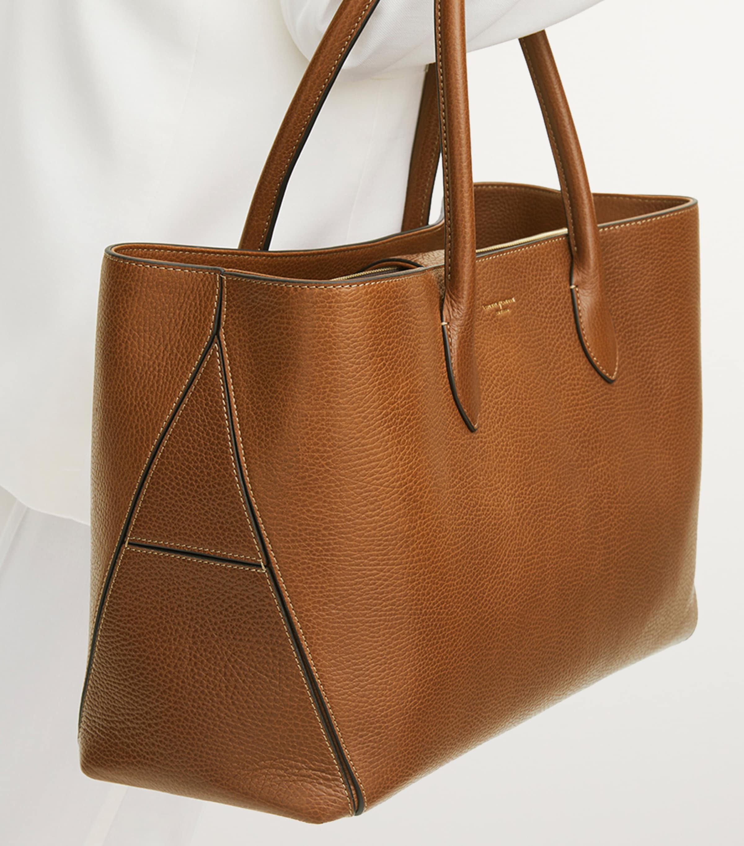 Leather London Tote Bag