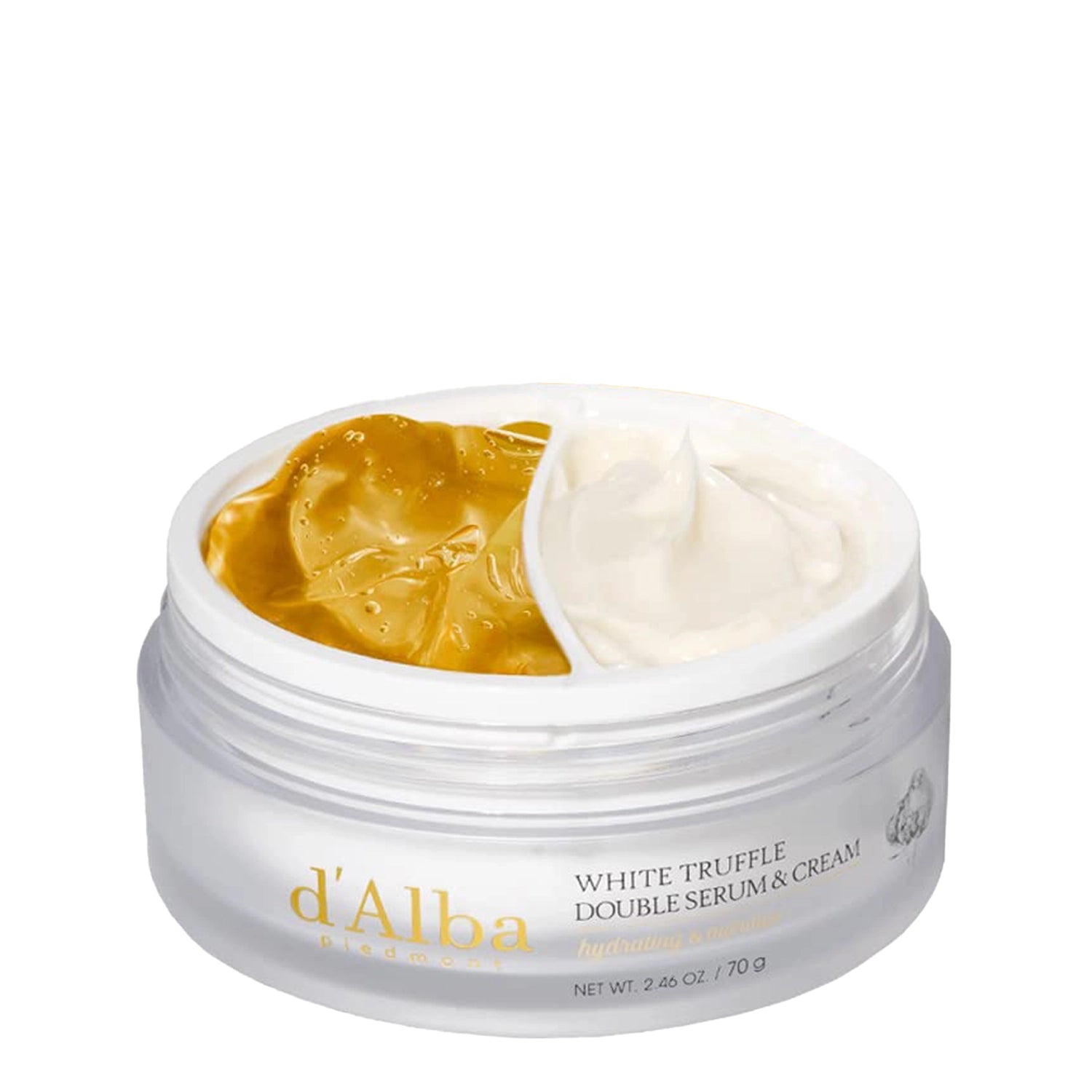 D'Alba White Truffle Serum and Cream anti Anti-wrinkle face — 2-in-1 Serum and Crea