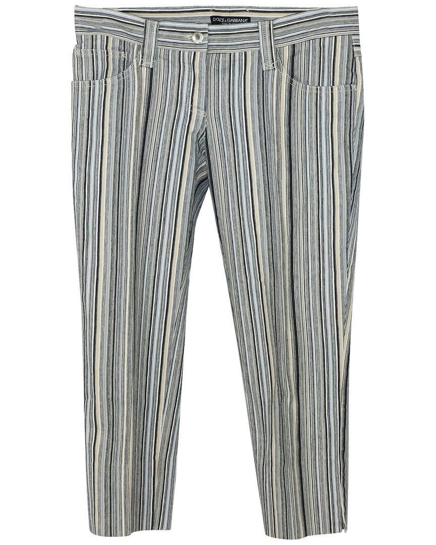 Striped Pants, Size Fr, 36 (Authentic Pre-Loved)