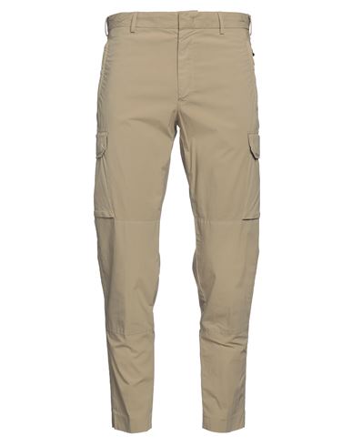 Pt Torino Man Pants Sage green Size 32 Cotton, Polyamide, Elastane