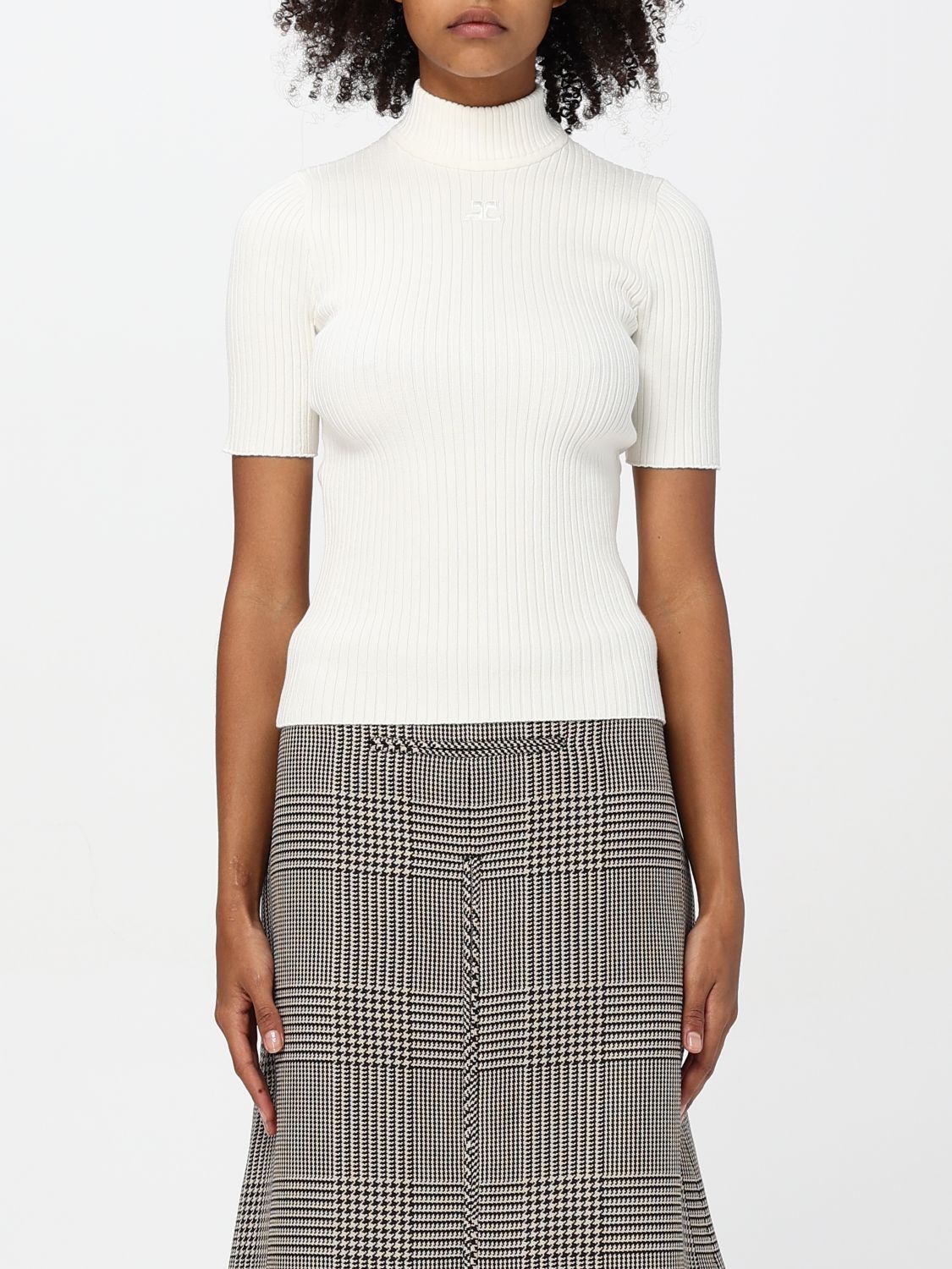 Sweatshirt COURRÈGES Woman color White
