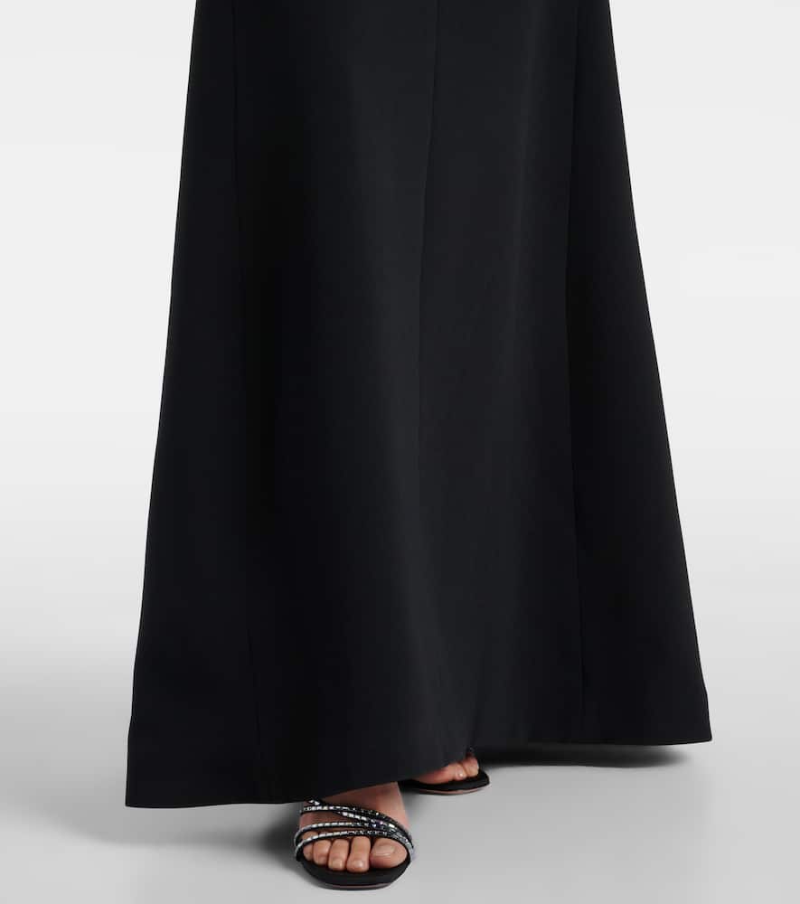 Embellished cady gown