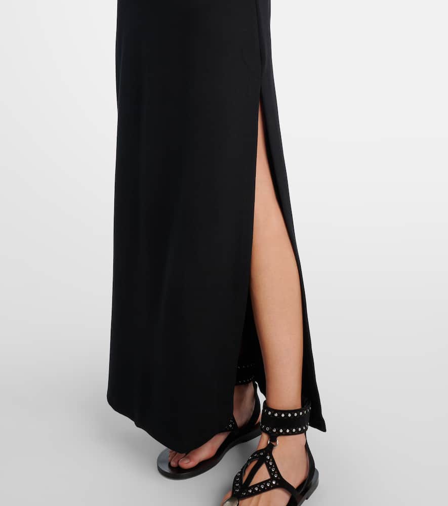 Rio high-rise maxi skirt