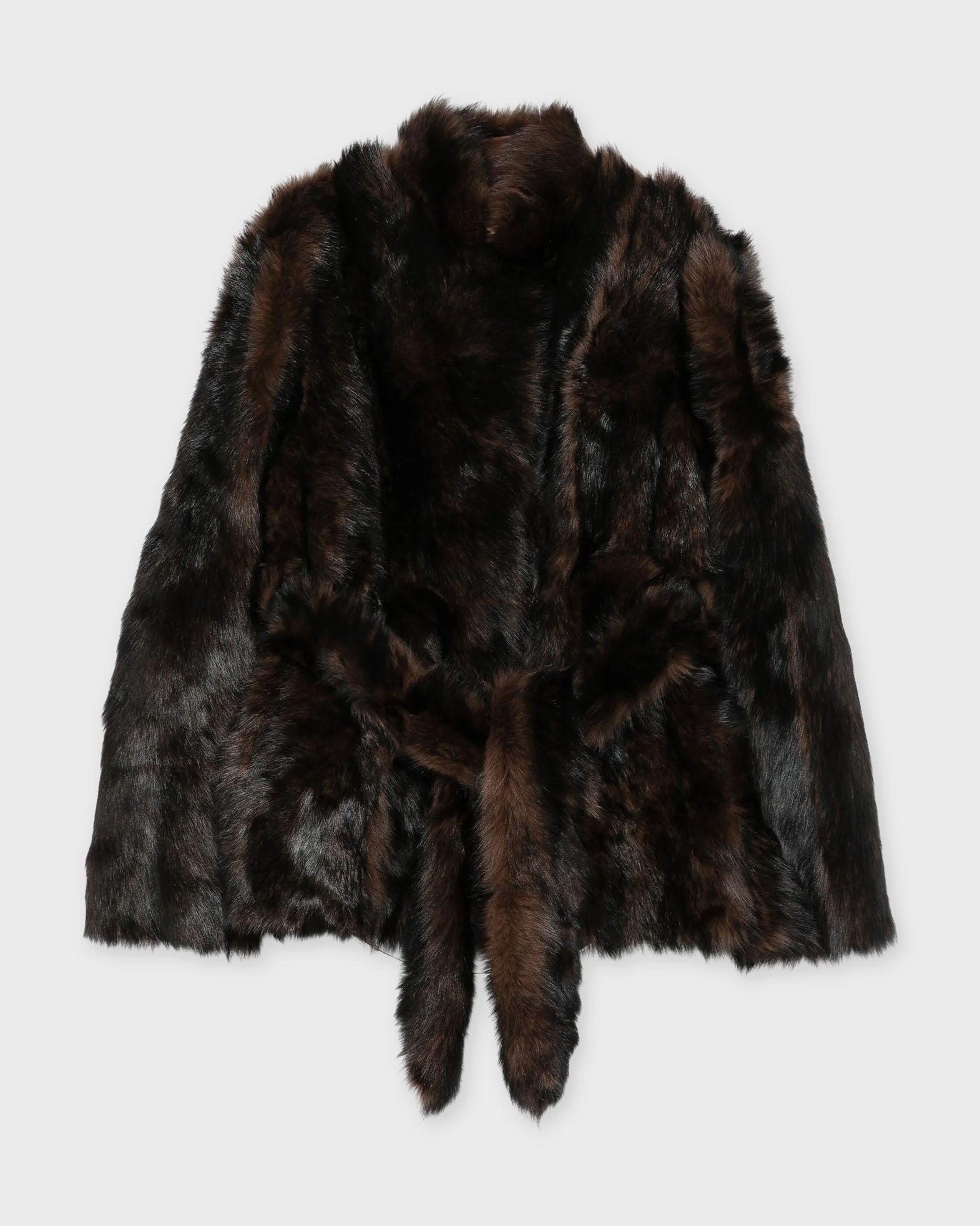 NOUR HAMMOUR Coat Elsa Brown