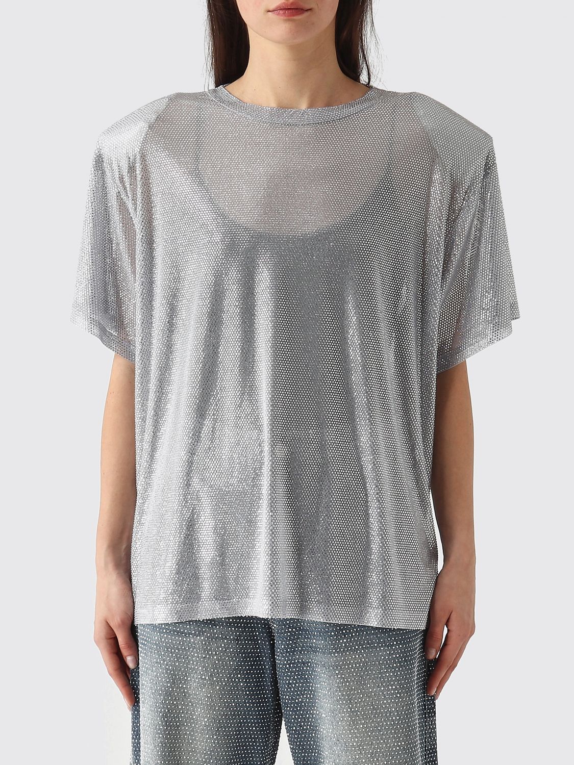 Top Woman color Silver