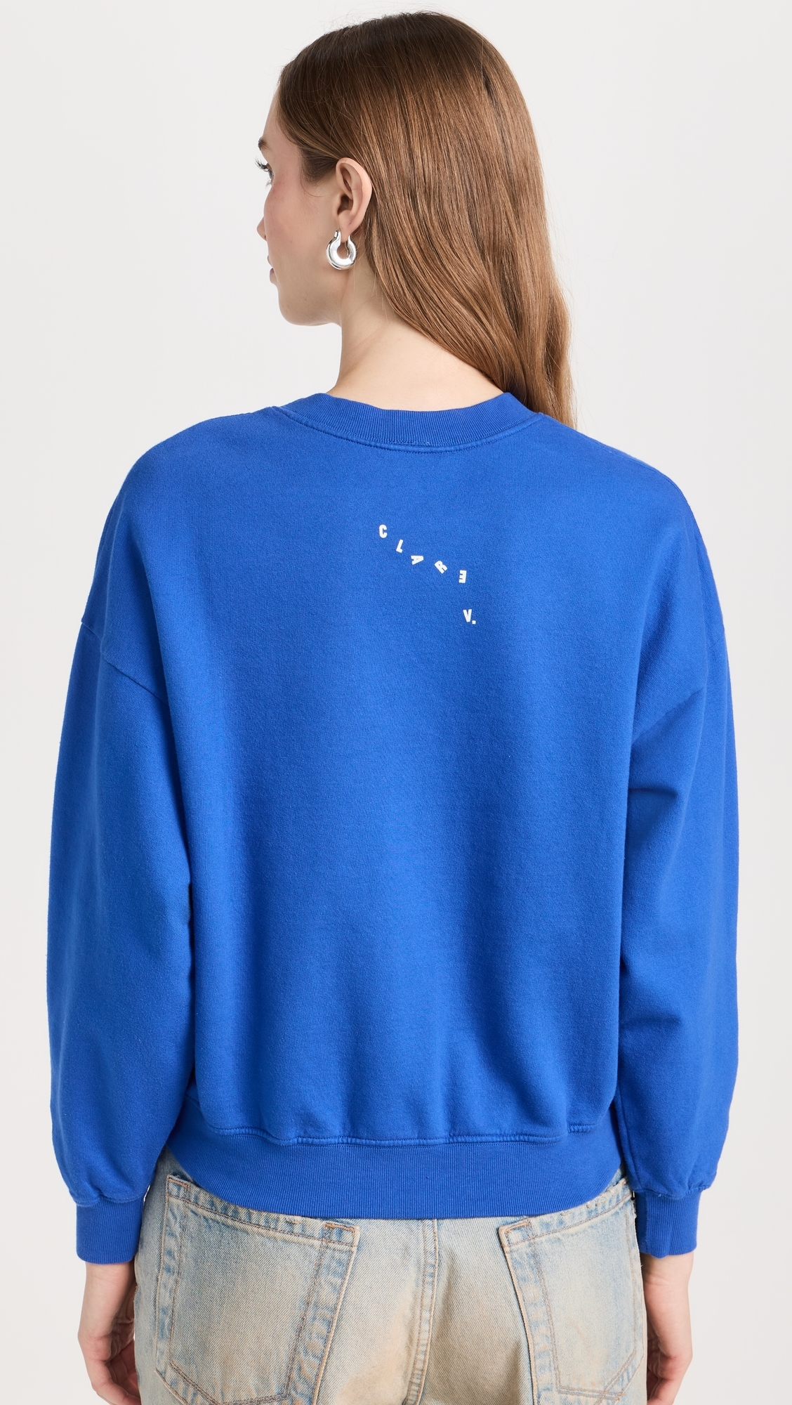 Le Drop Sweatshirt Lapis w/ Cream