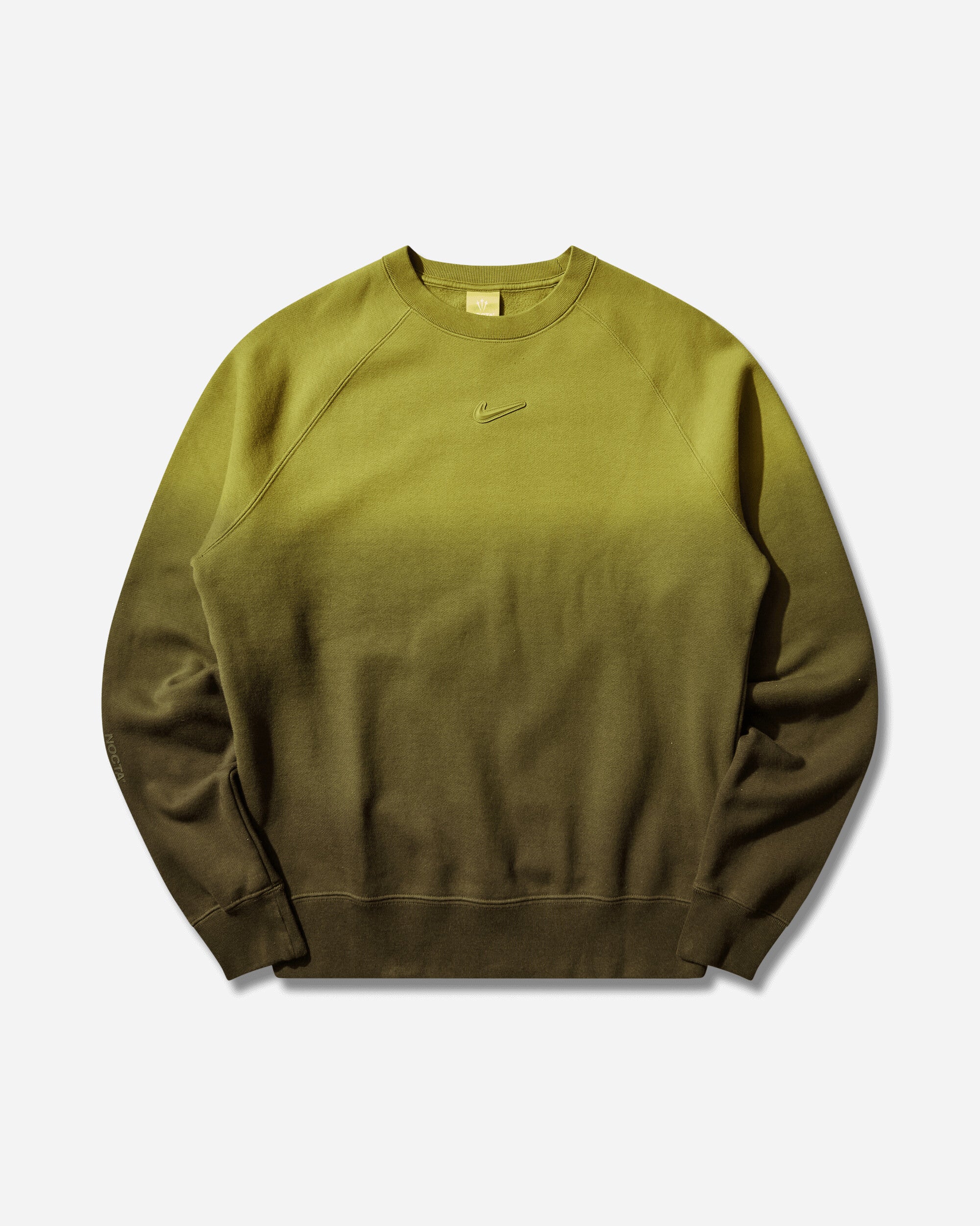 Men s NOCTA Fleece Crewneck Sweatshirt Medium Olive / Mo