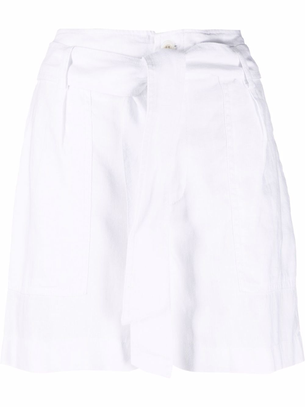 Daviana tied shorts - White