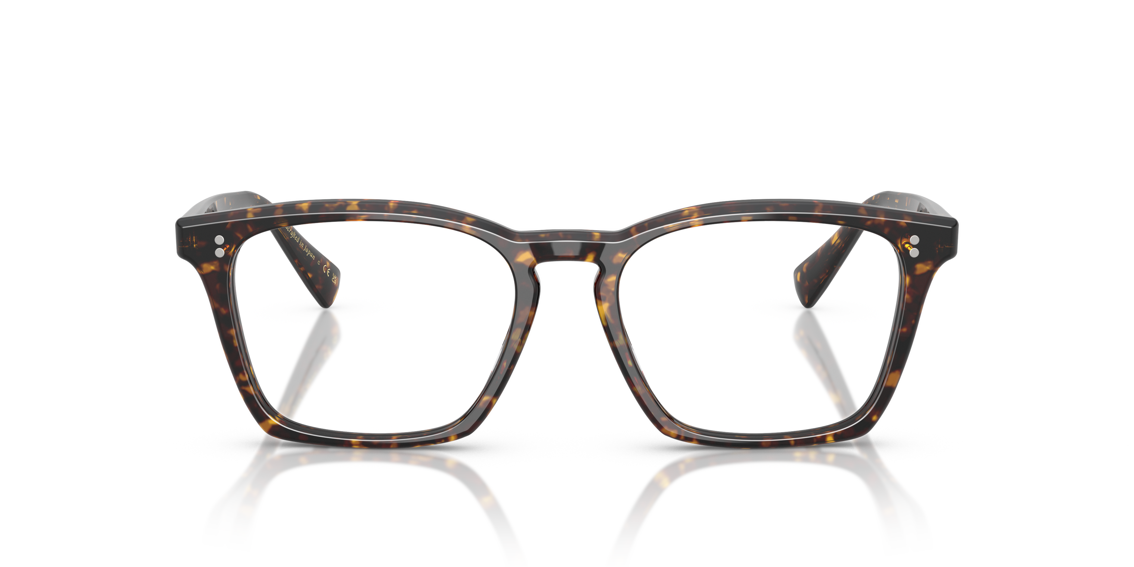 Oliver Peoples Herren Oliver Peoples OV5561U RAFKIN 1741 Optische Fassungen Acetat Schildkröte Transparent Quadratisch Norma