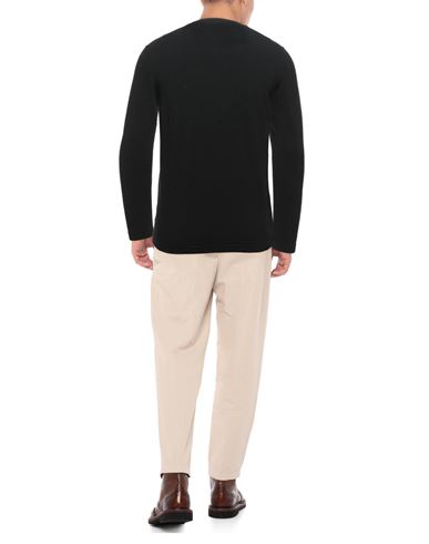 Man Sweater Black Size M Merino Wool, Polyester