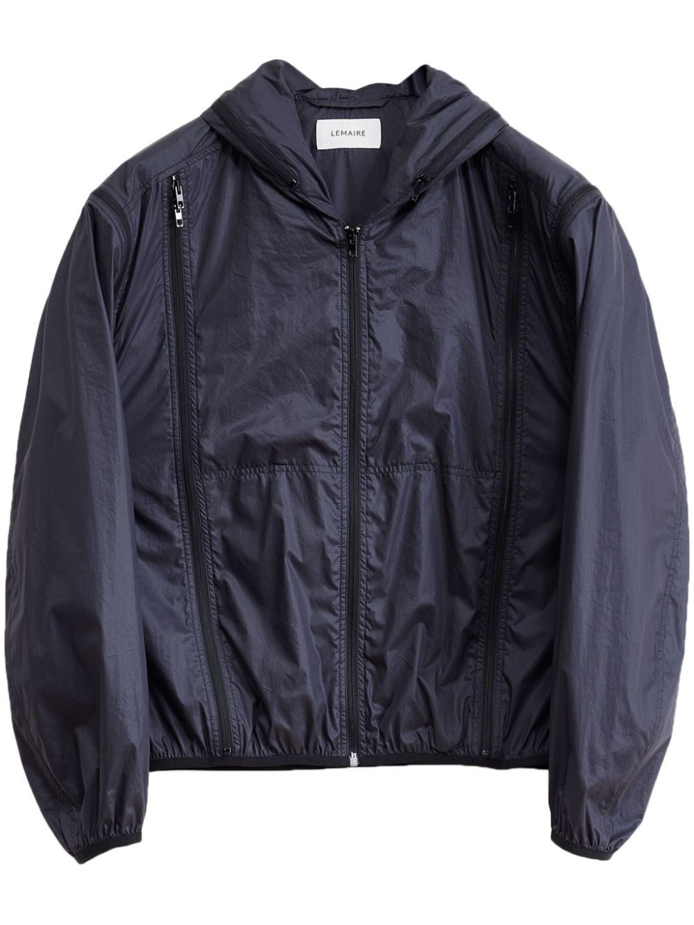Zipped hooded jacket - Blue