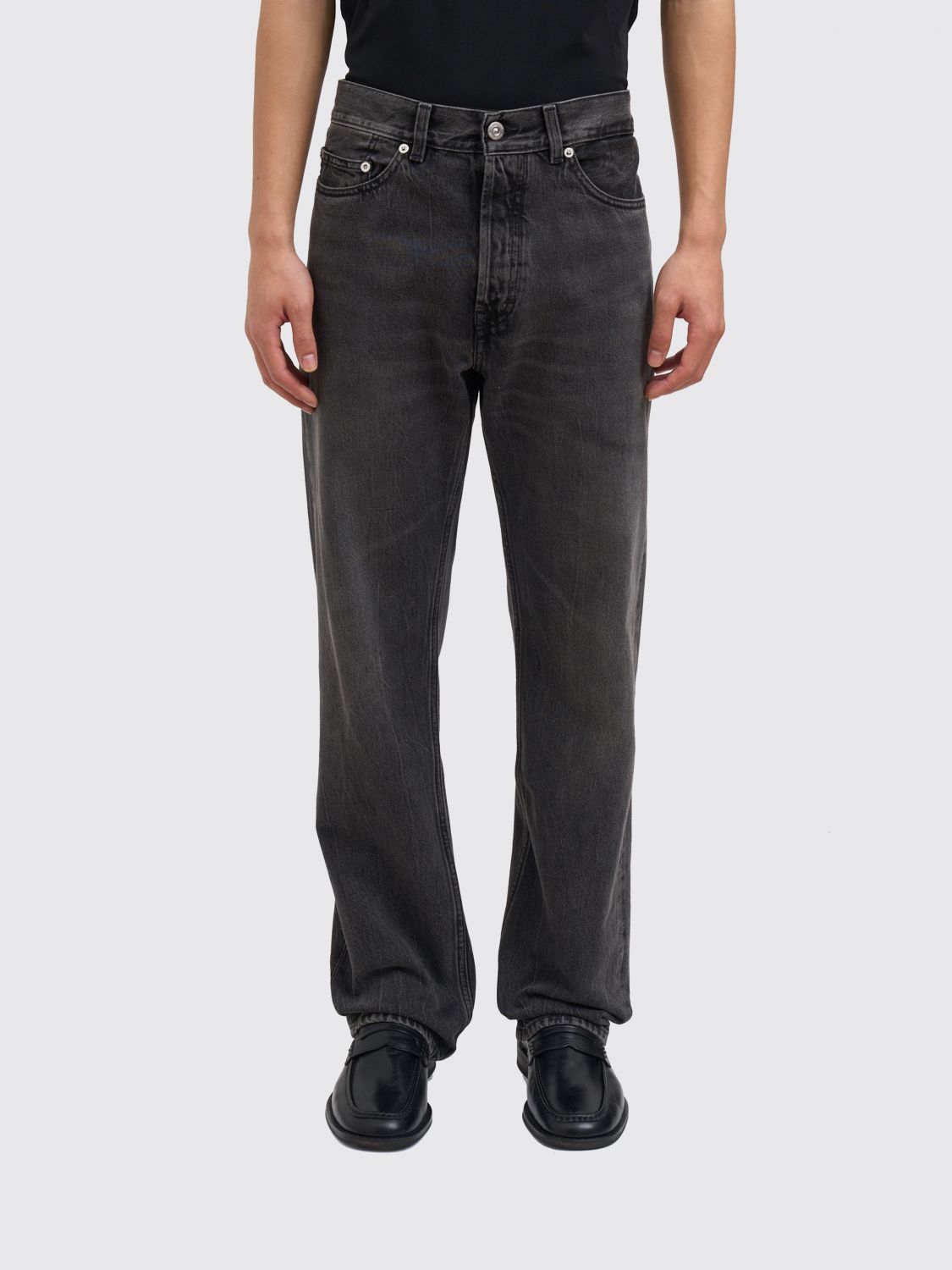 Jeans Men color Grey