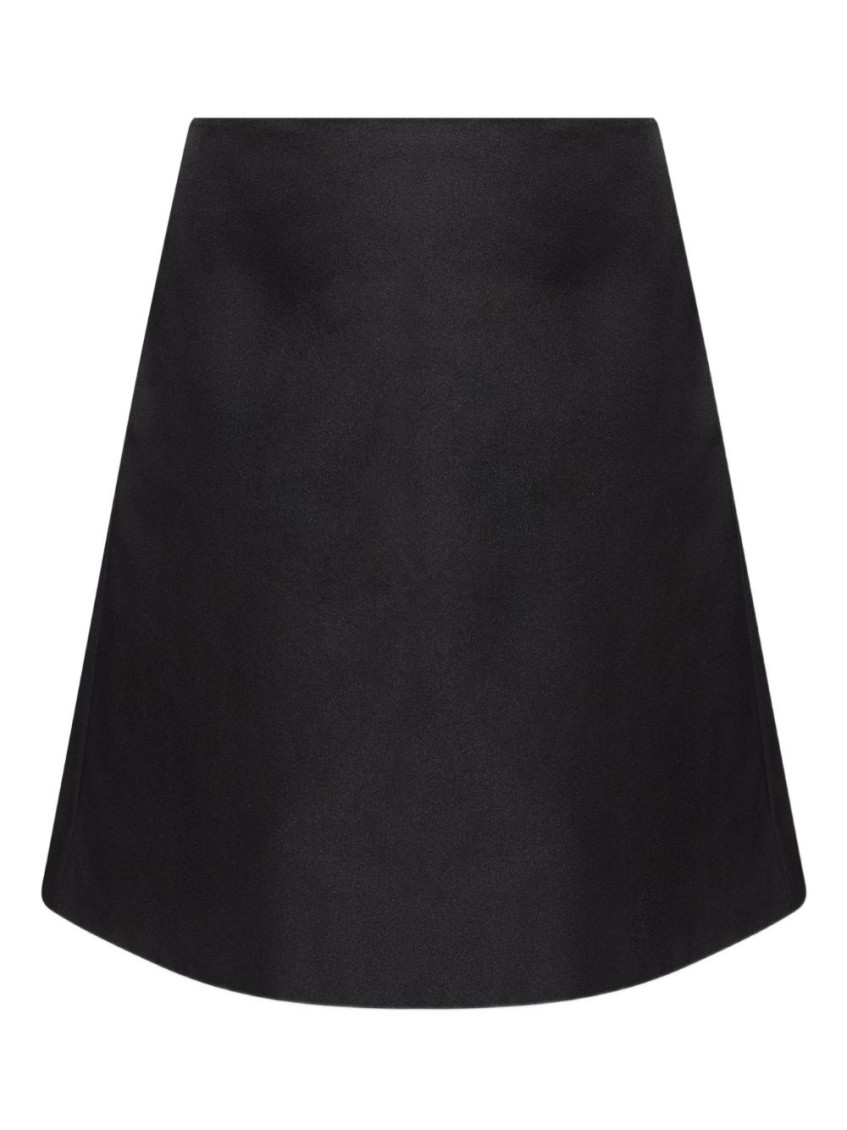 Black Silk Skirt