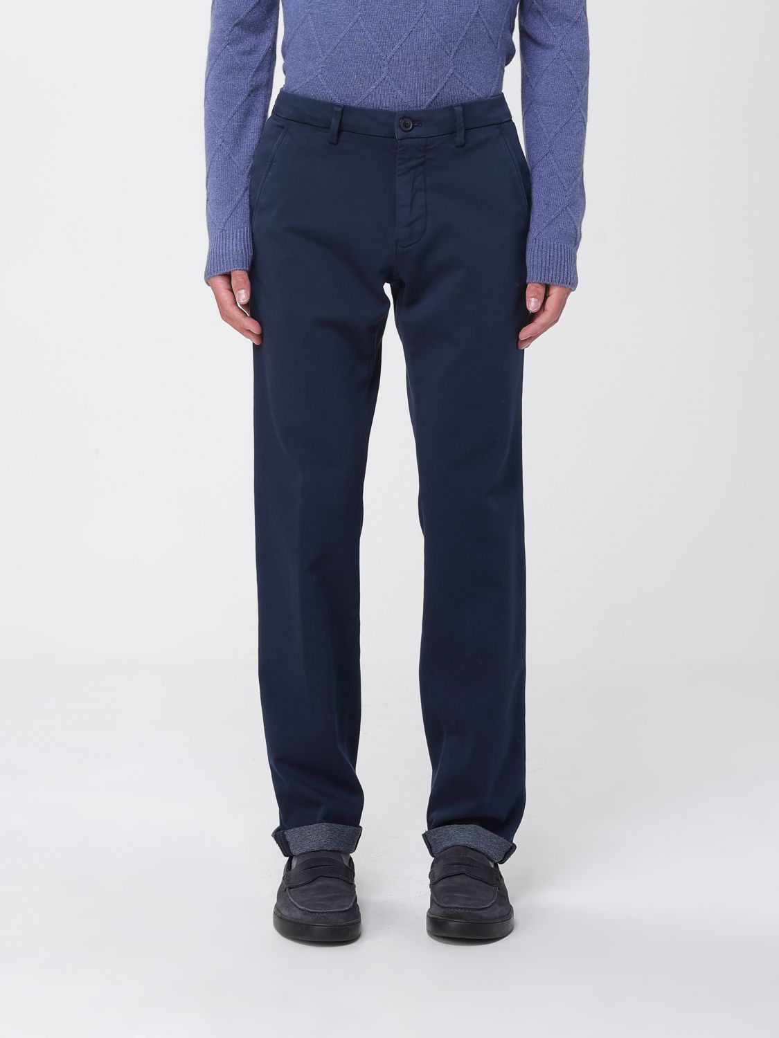 Pants Men color Navy