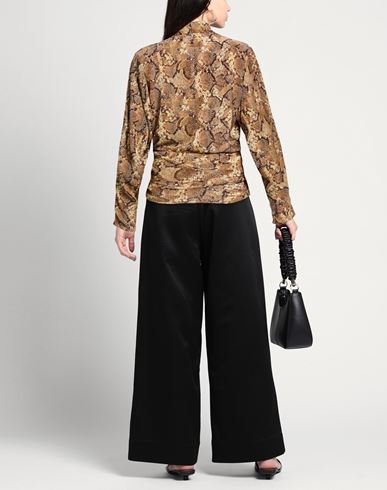 Woman Shirt Camel Size 6 Silk, Viscose