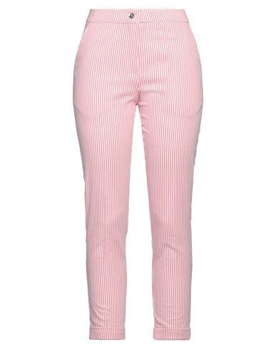 Woman Pants Pink Size 12 Polyester, Viscose, Elastane