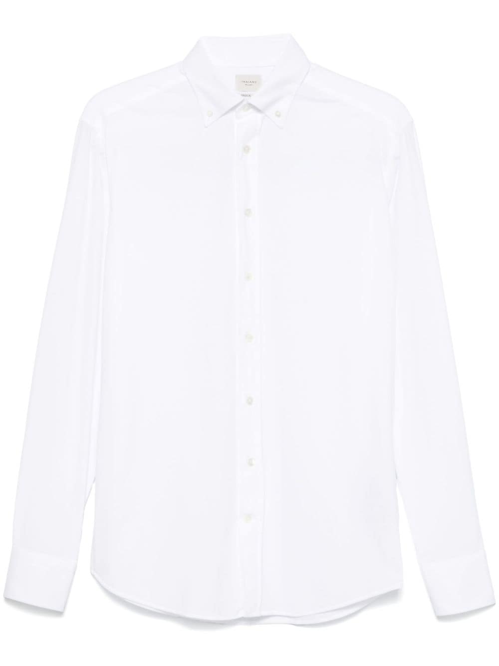 Textured shirt - White