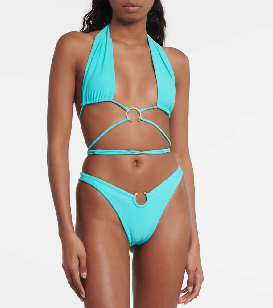 Pierced bikini bottoms