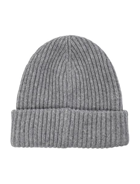 Ganni Logo Patch Oversized Beanie