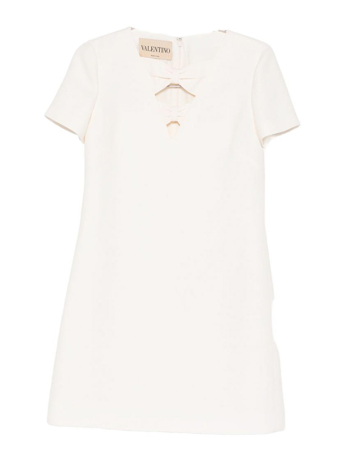 Wool And Silk Blend Short Dress