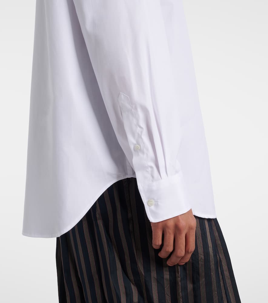 Cotton poplin shirt