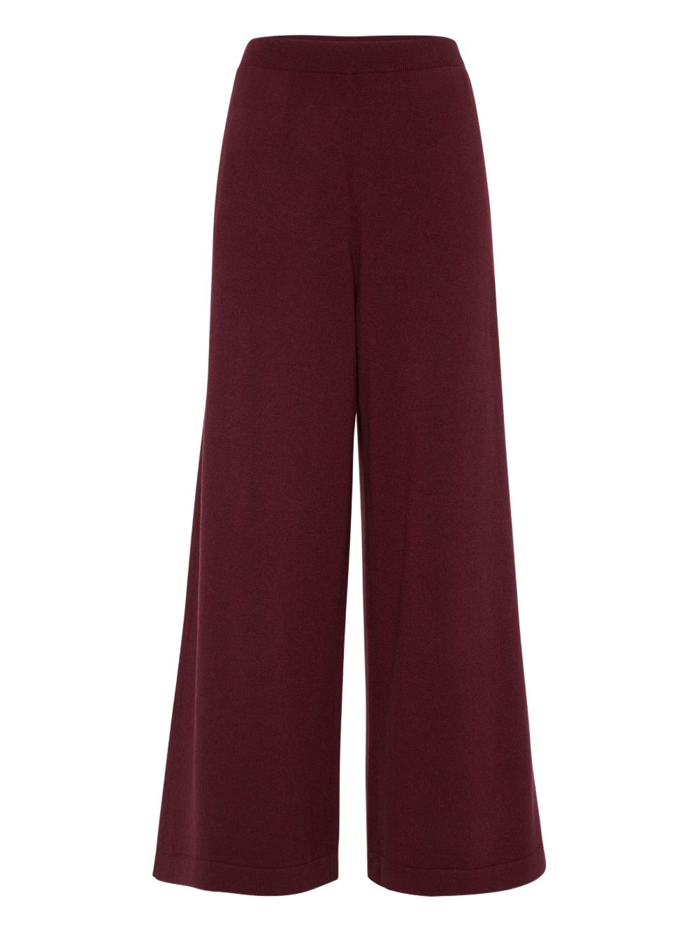 Knitted trousers - Red