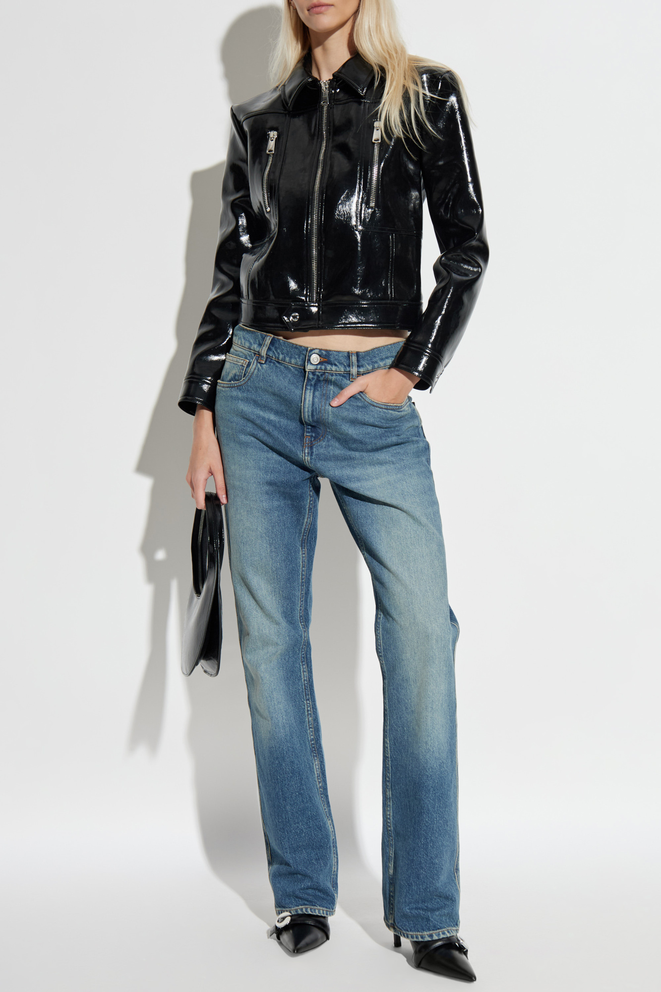 Jacket With Logo, Women's, Black