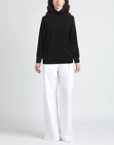 Woman Turtleneck Black Size S Cashmere