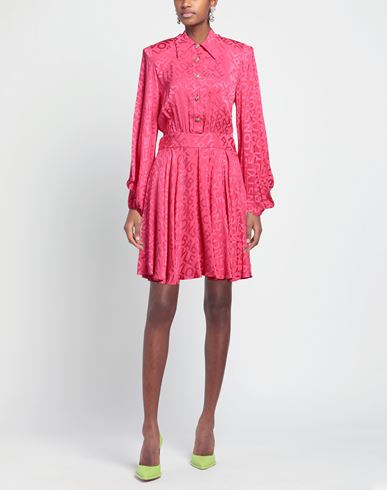 Woman Mini dress Fuchsia Size 4 Viscose