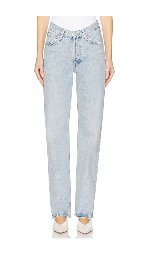 AGOLDE V-waist Kelly Jeans in Blue. Größe 32. Also in 24, 25, 26, 29