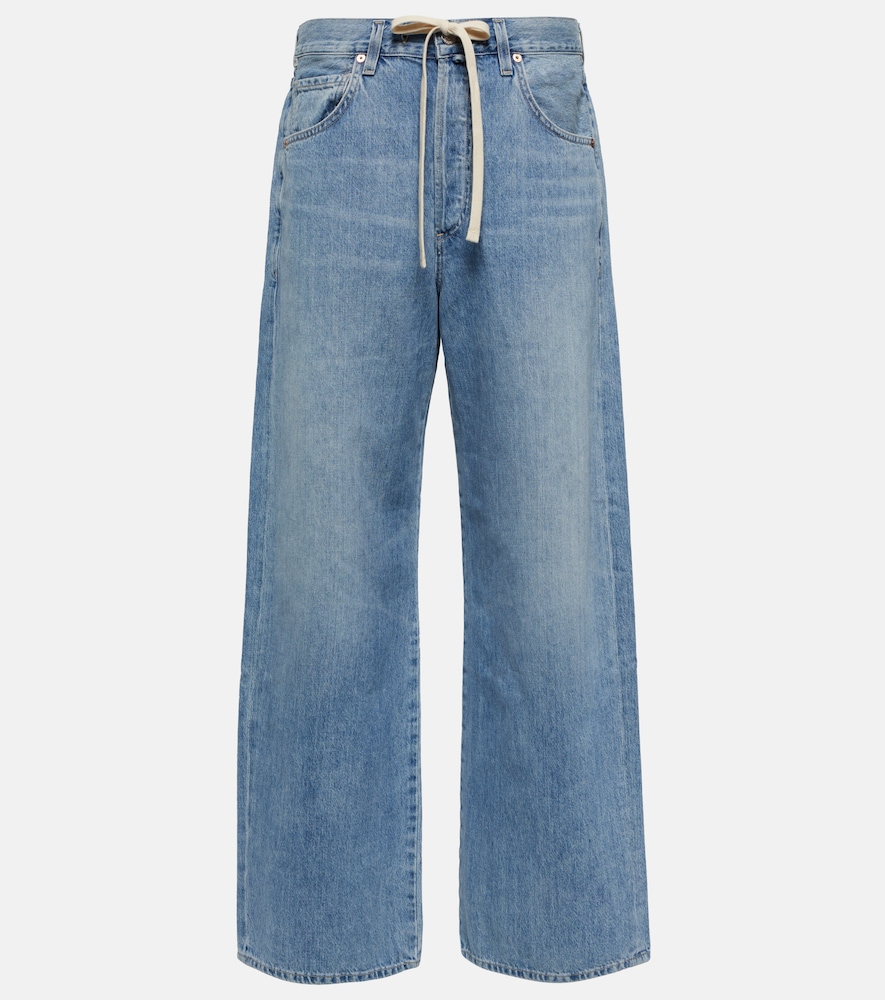 Brynn low-rise wide-leg jeans