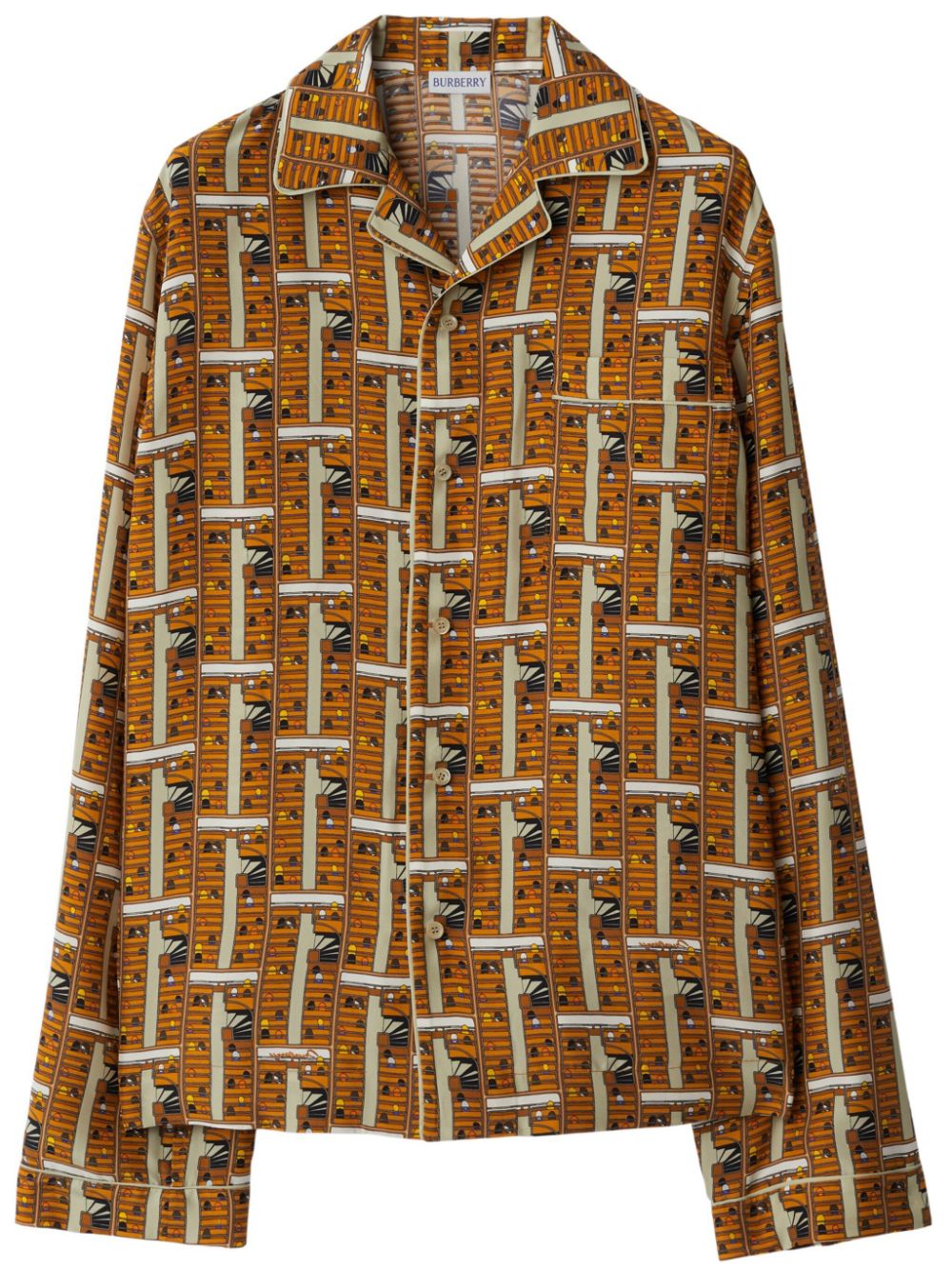 Bus Pyjama (top) - Orange