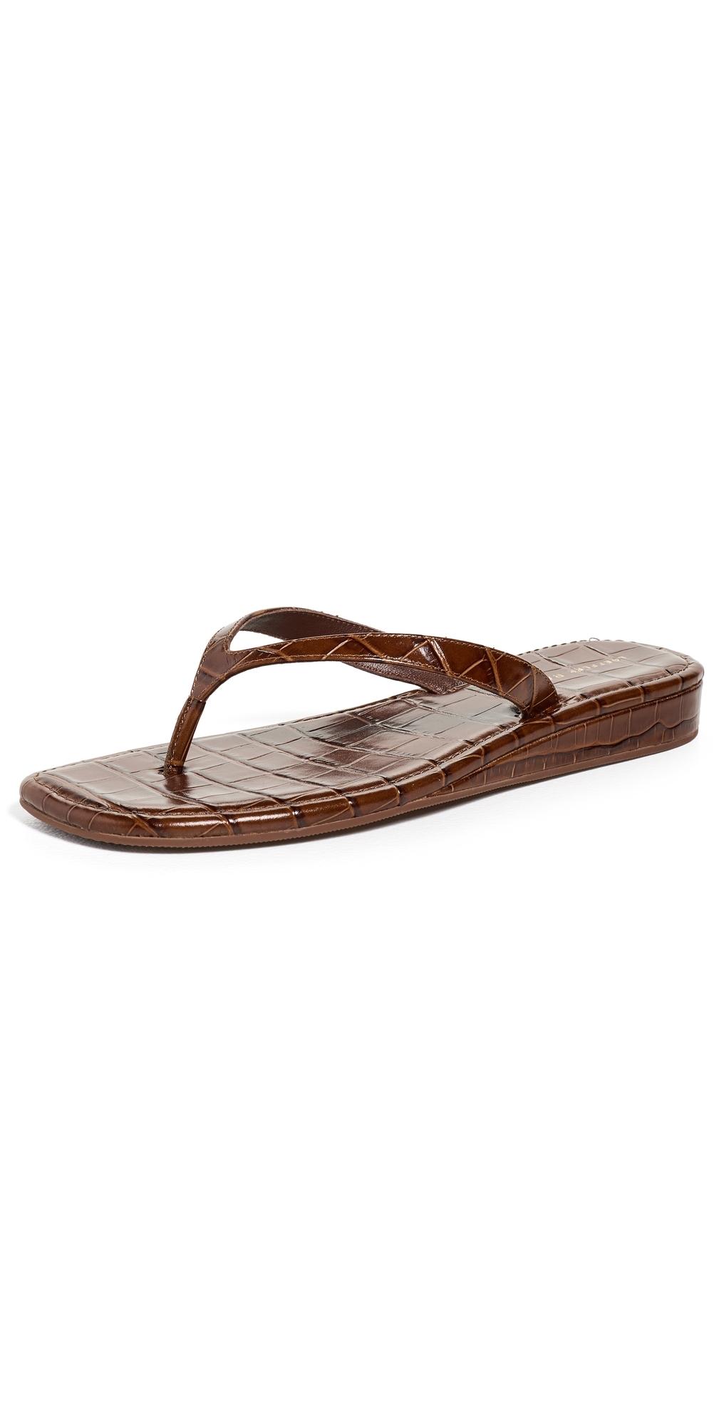 Lina Elevated Flip Flops Espresso