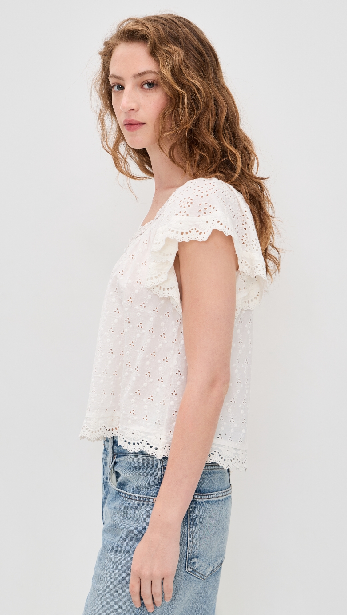 Odette Ember Top Off White