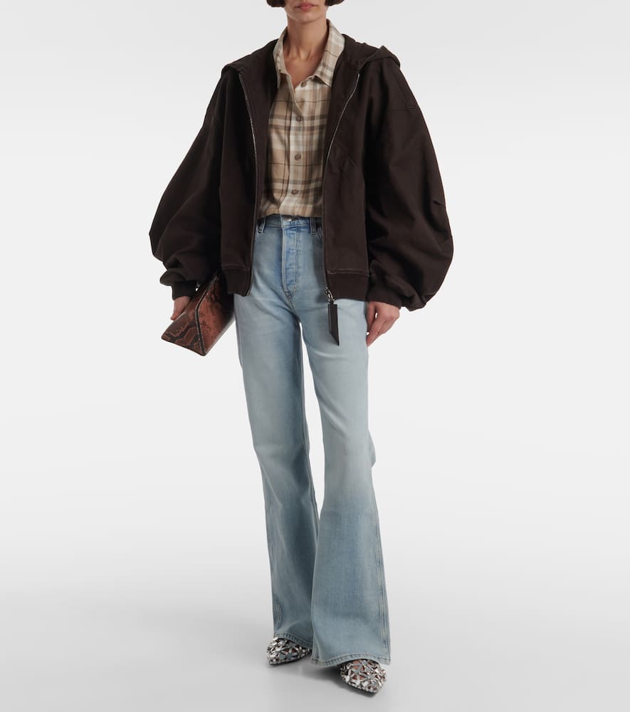 The Riding Jean high-rise flared jeans