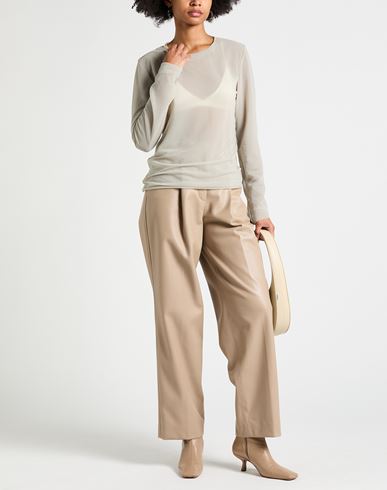 Woman Top Sand Size L Polyester