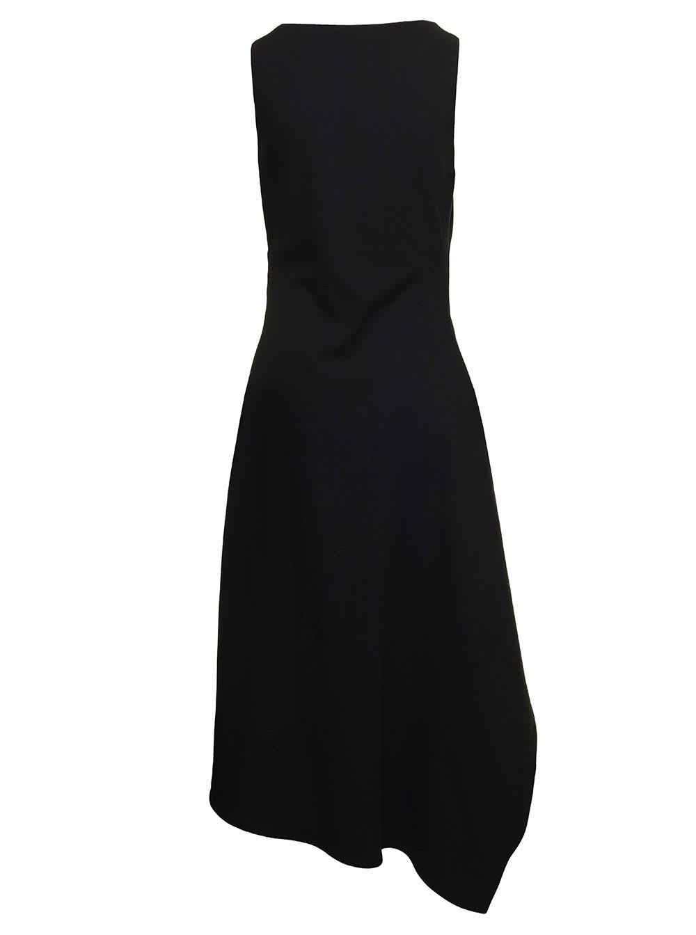 Cawl Neck Midi Dress